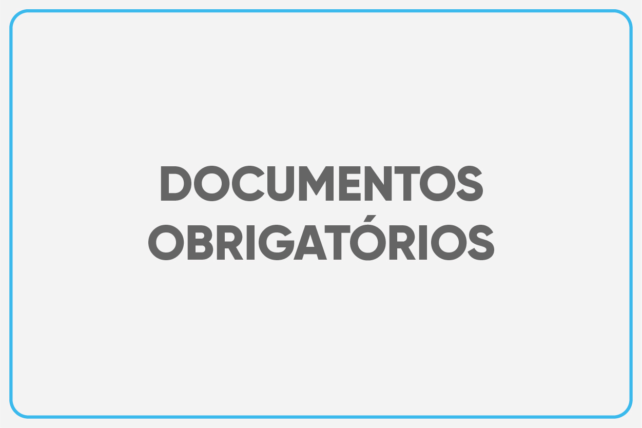 Documentos obrigatórios